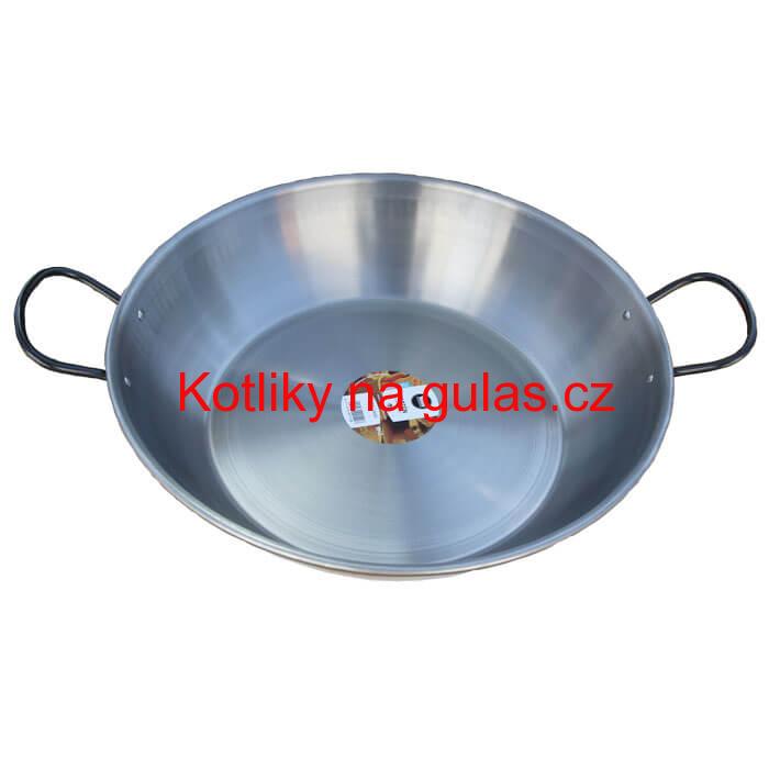 Pánev 40 cm ocelová vysoká