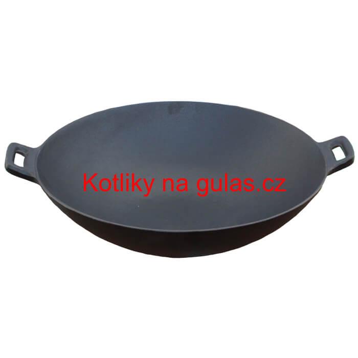 Litinový wok 31 cm