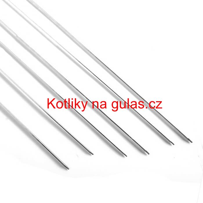 Jehly na špízy 6 ks, 56 cm