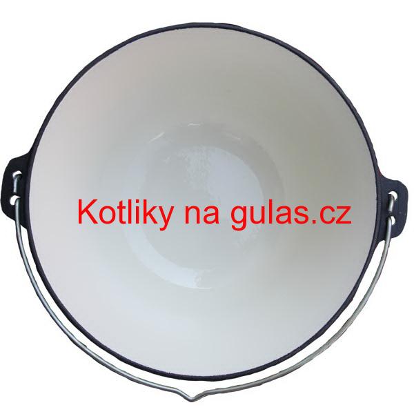 Litinový kotlík 16 L - smaltovaný povrch