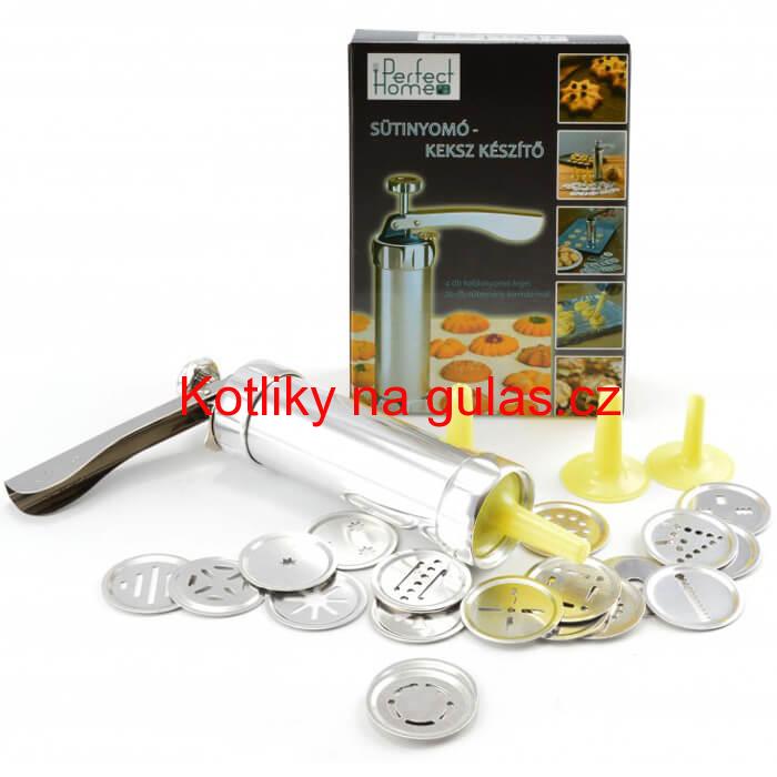 Strojek na vykrajování drobného cesta