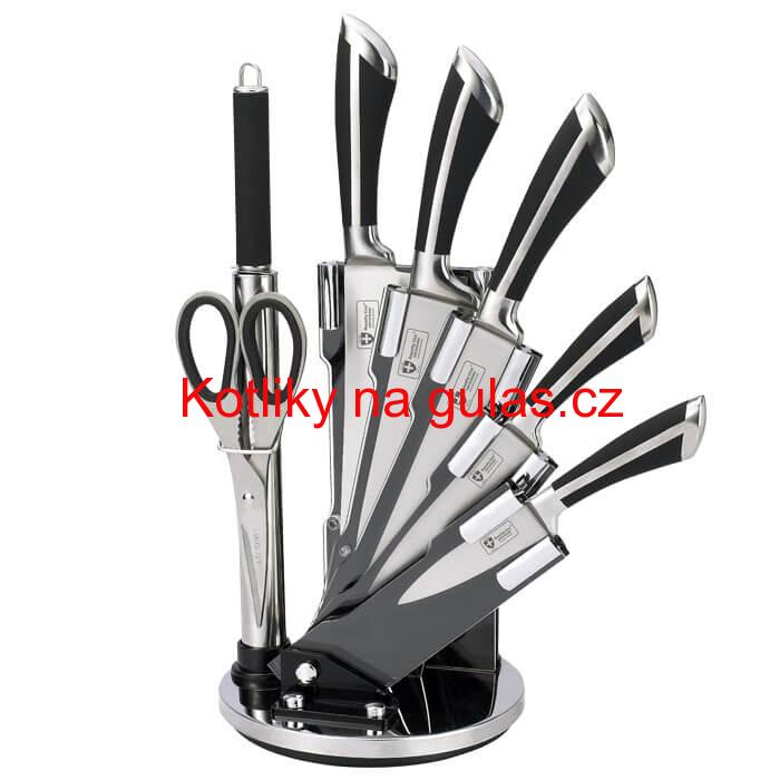 Nerezová sada nožů BLACK
