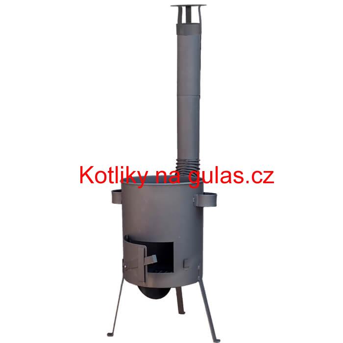 Kotlina 45 cm s žáruvzdornou barvou PLUS 600 4 MM