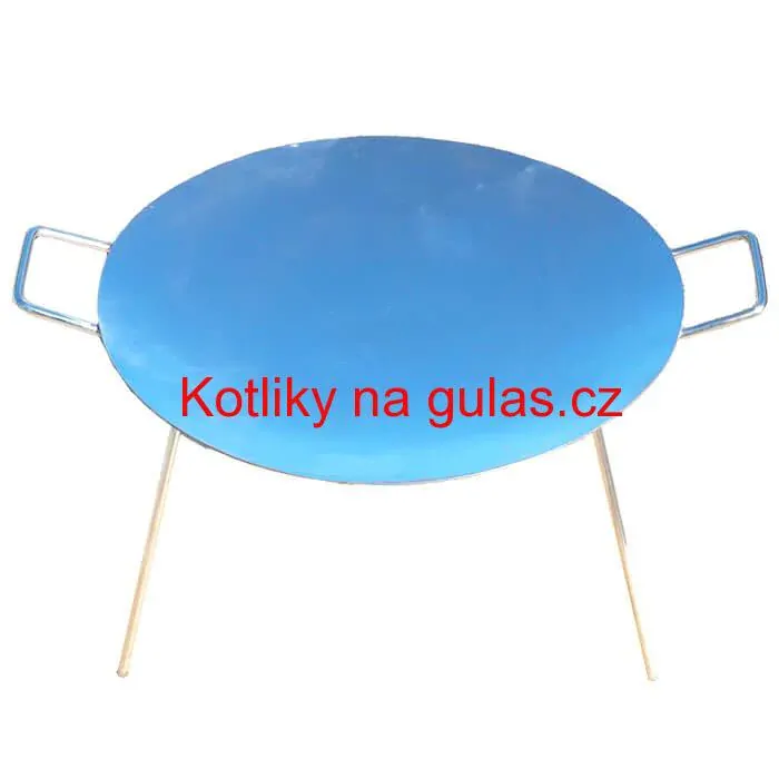 Nerezová pánev s nožičkami 55 cm BBQ