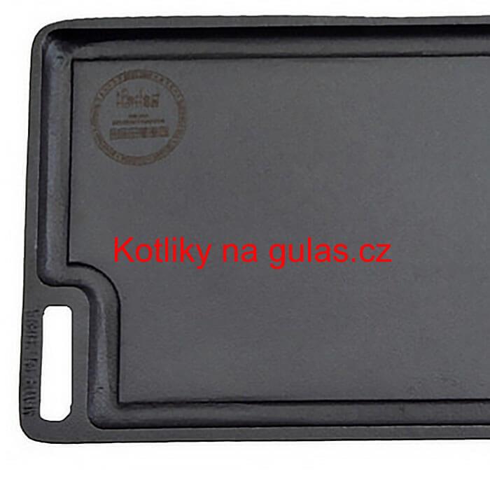 Litinová grilovací deska 45 x 26 cm