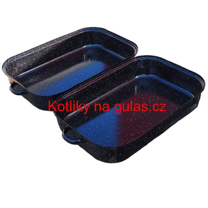 Smaltovaný pekáč 38 x 22 cm DUO