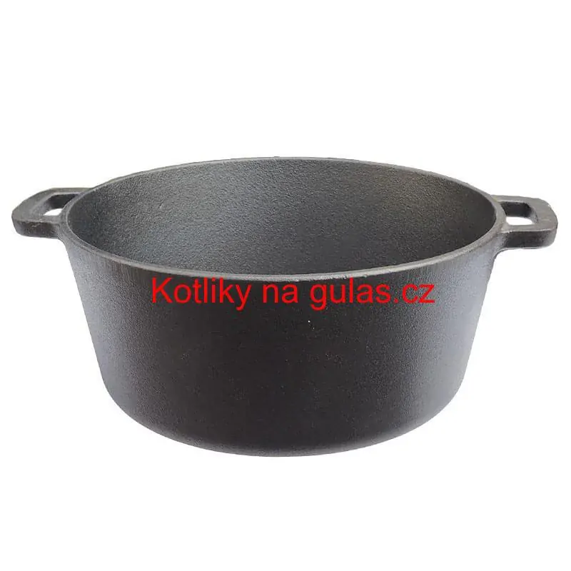 Litinový kastrol s pánví 2 v 1 26 cm