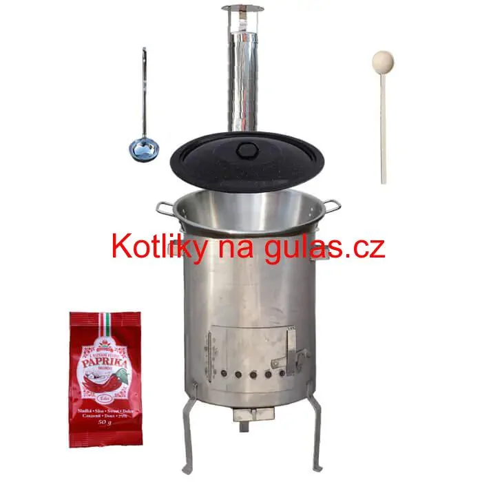 Nerezový kotel 40 L (1,2 mm) + nerezová kotlina (1,5 mm) 45 cm STRONG EXCLUSIVE