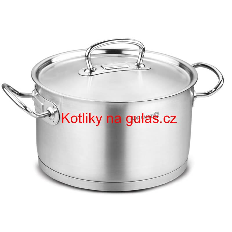 Sada nerezových hrnců s poklicí + rendlík 2 + 1 ks 6 L, 10 L, 2,8 L