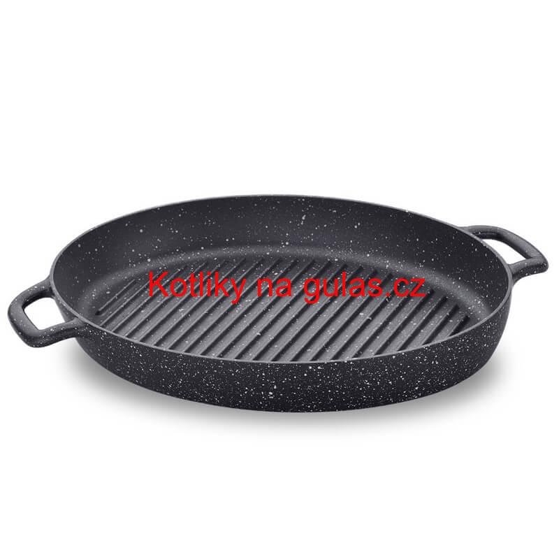 Grilovací pánev s oušky 35 x 25 Grill Plus Volkanit