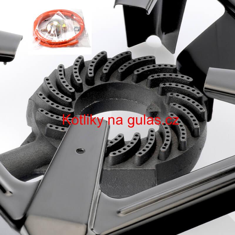 Plynový hořák - vařič 8,5 kW PB + připojovací příslušenství