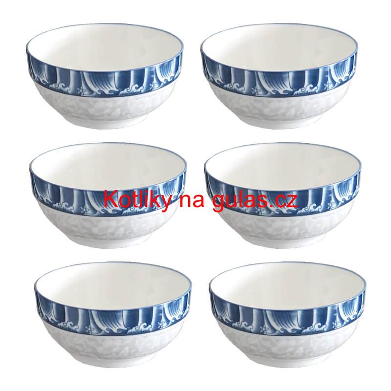 Keramické misky na servírování guláše 15 cm 6 ks