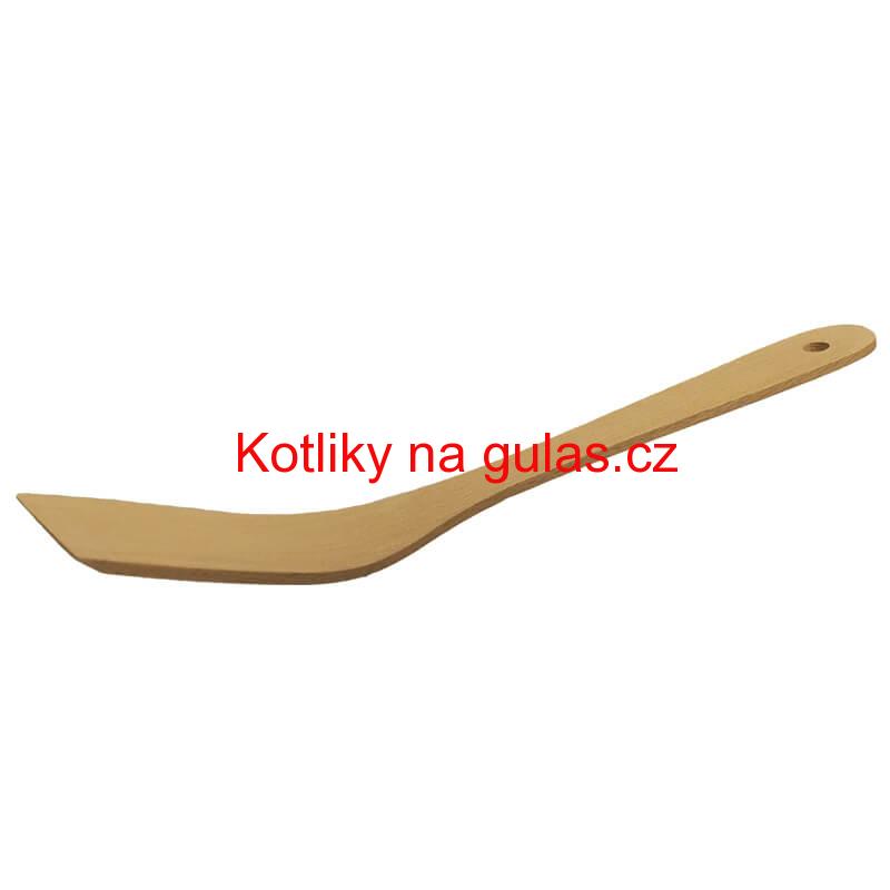 Lopatka ohnutá dřevěná 31 cm