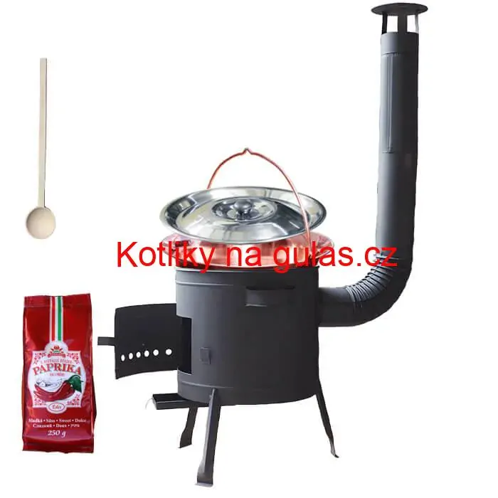 Měděný kotlík 20 L (1,2 mm) + silnostěnná (1,5 mm) žáruvzdorná kotlina BALKY STRONG 42 PLUS 600