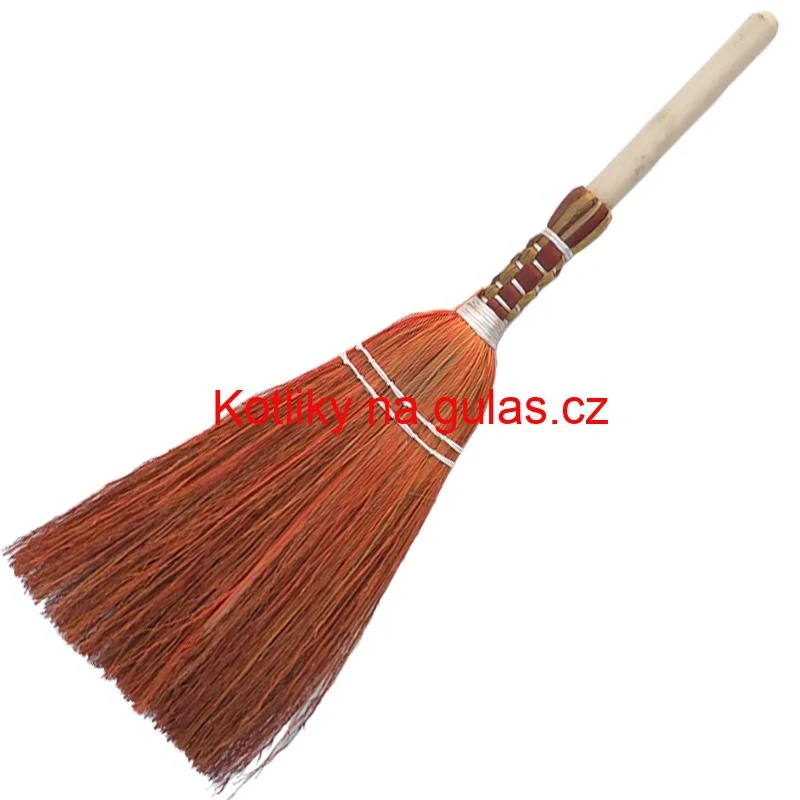 Koště čirokové krátké Color