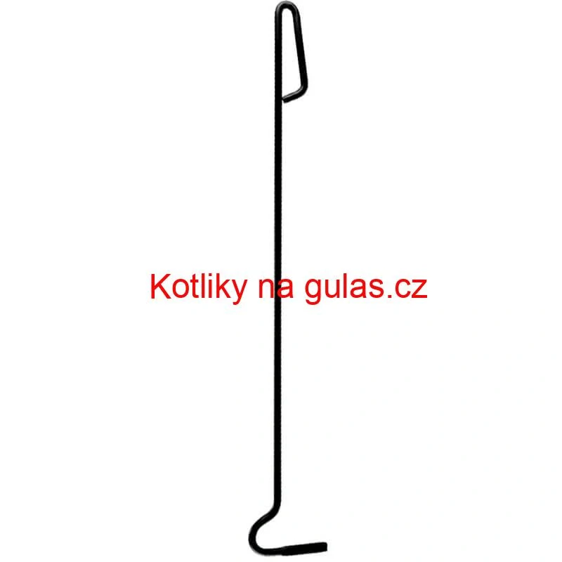 Pohrabáč - háček ocelový 58 cm
