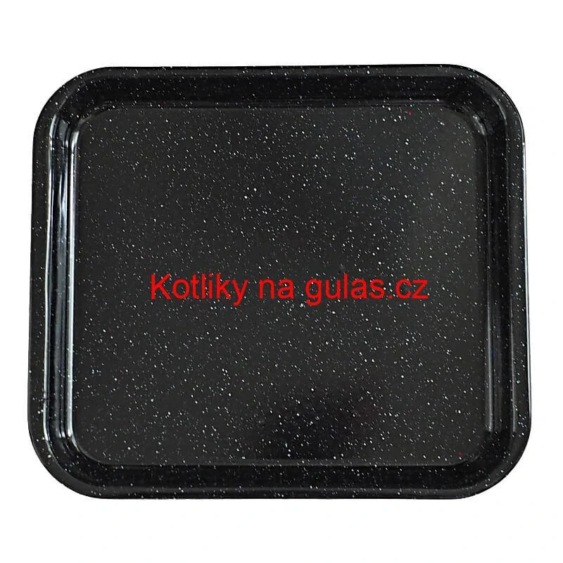 Smaltovaný pekáč na pečení koláčů 41 cm JUMBO