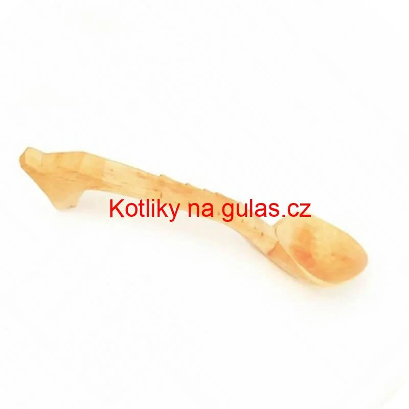 Saunová dřevěná lžíce
