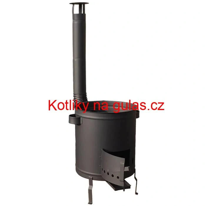 Silnostěnná kotlina 45 cm (2 mm) STRONG + žáruvzdorná barva Plus 600