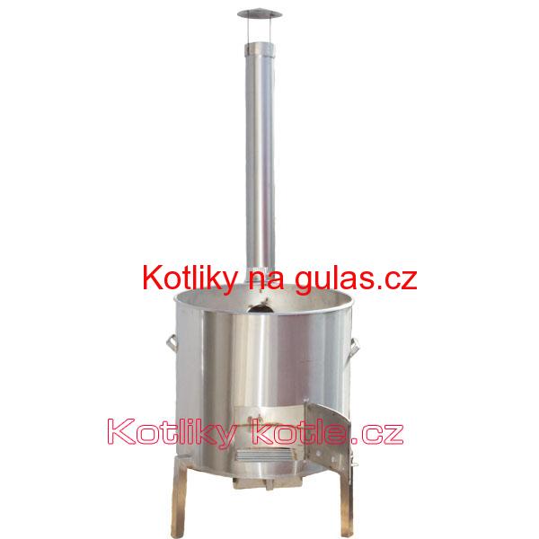 Zabijačková nerezová kotlina 53 cm