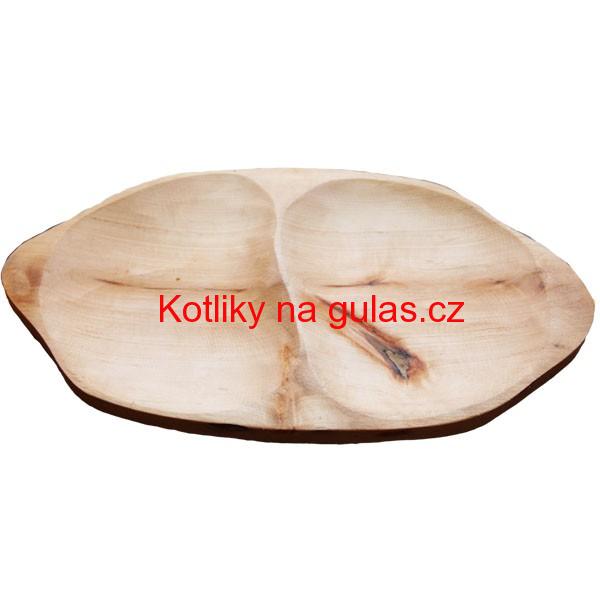Servírovací dřevěný podnos
