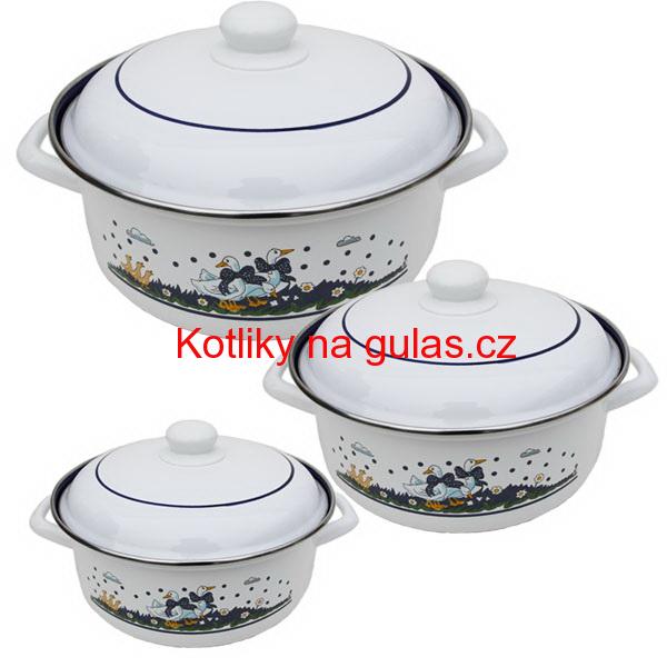 Smaltovaná souprava Classic 3