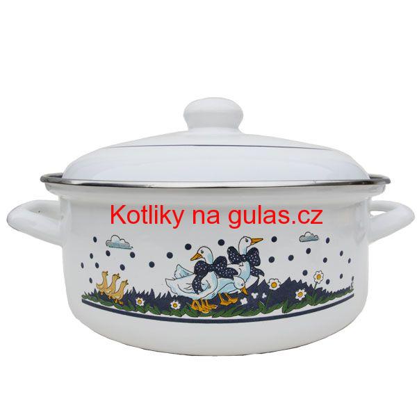 Smaltovaný kastról 16 cm