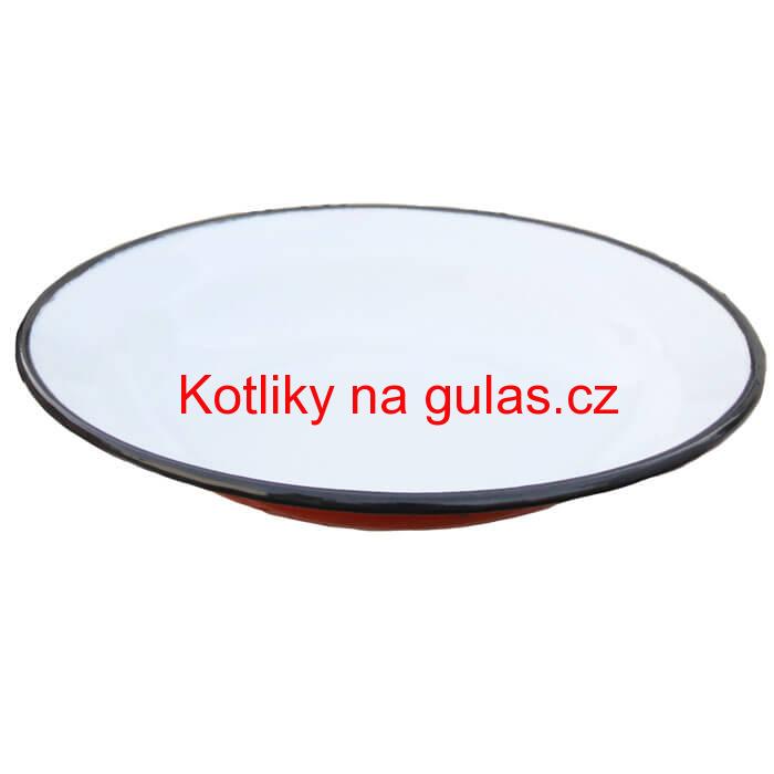 Smaltovaný talíř 22 cm