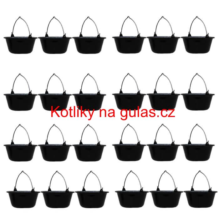 Servírovacia súprava SMALT BLACK 24 ks