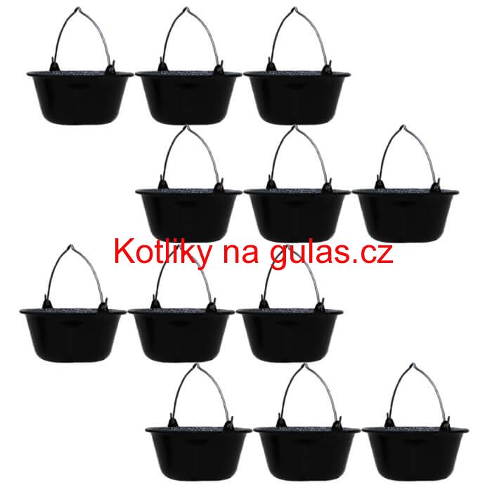 Servírovací souprava SMALT BLACK 12 ks