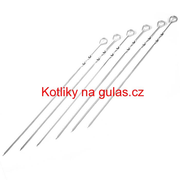 Jehly na špízy 6 ks
