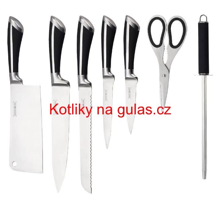 Nerezová sada nožů BLACK
