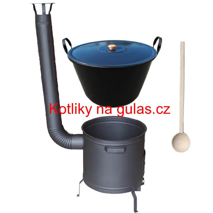 Zabijačková souprava 53 PLUS 600 + smaltovaný kotel 60 L