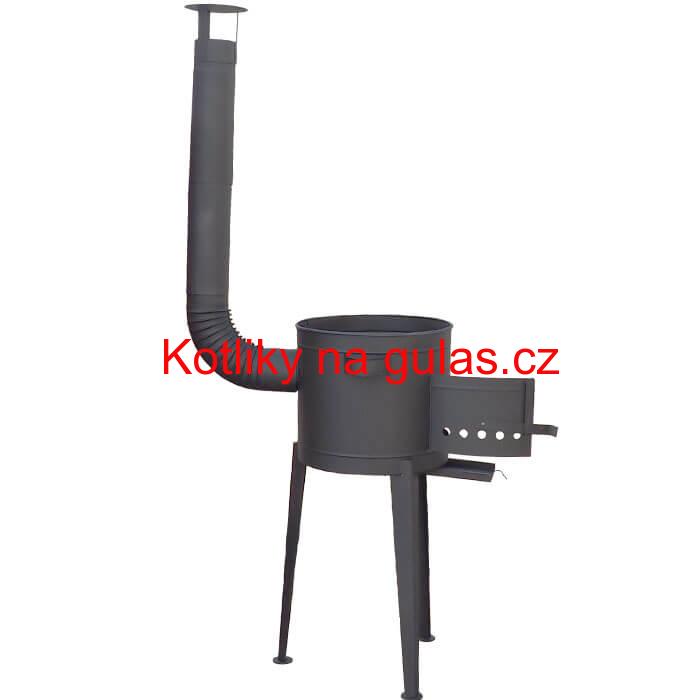 Vysoká kotlina 42 cm + žáruvzdorná barva