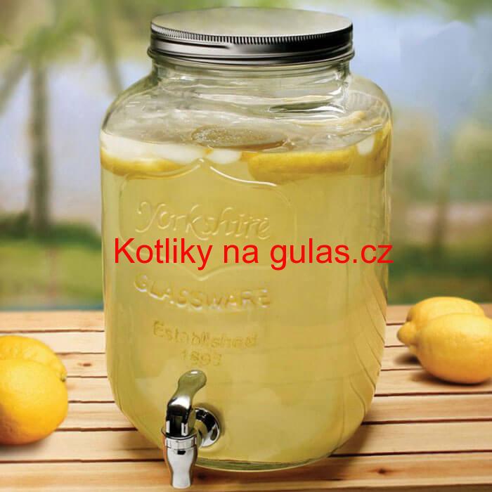 Džbán na nápoje s kohoutkem 4 L