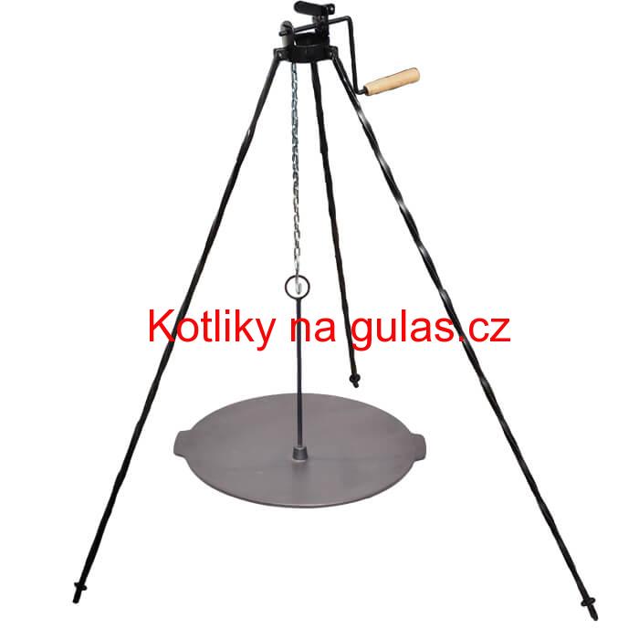 Litinová pánev 44 cm UNI