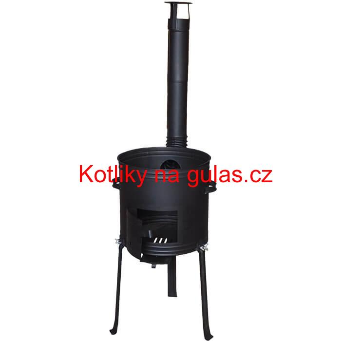 Kotlina 42 cm, vysoká + žáruvzdorná barva Plus 700