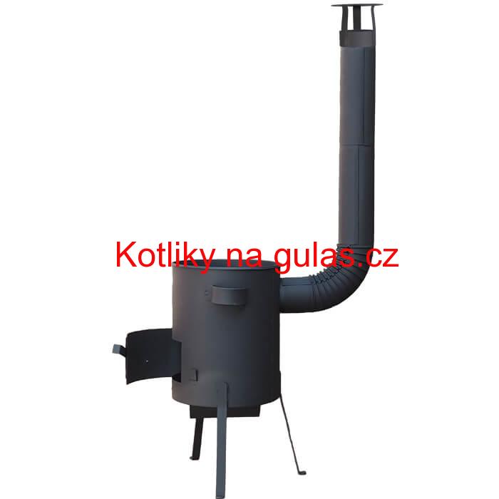 Kotlina 36 cm s žáruvzdornou barvou PLUS 600 4 MM