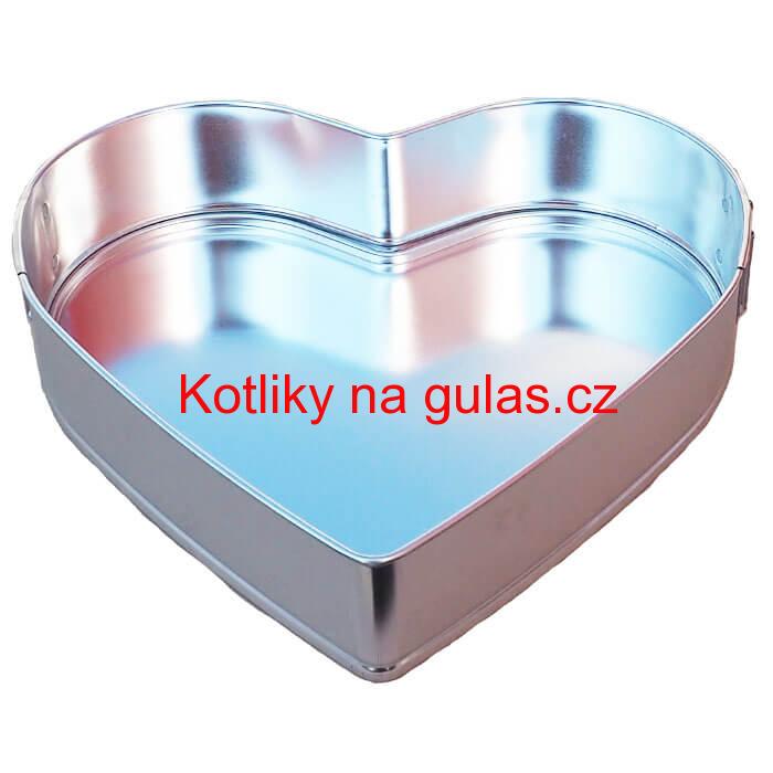 Forma na dort 25 cm SRDCE