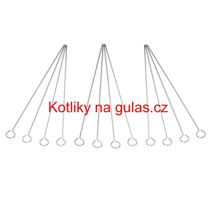 Jehly na špízy 12 ks