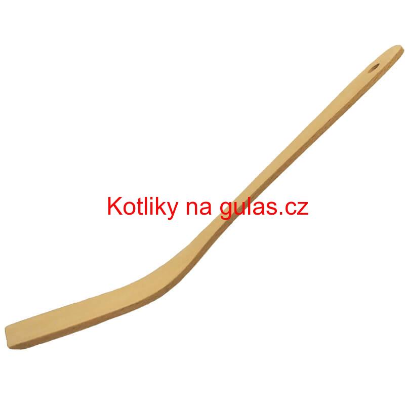 Lopatka ohnutá dřevěná 31 cm