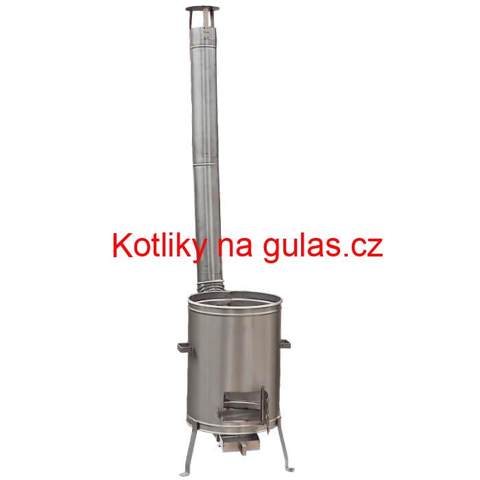 Nerezová kotlina 33 cm LUX