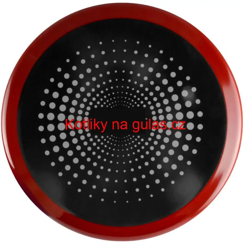 Smaltovaný hrnec s poklicí 2 l červený + pikantní směs koření 50 g Kotlíkový guláš