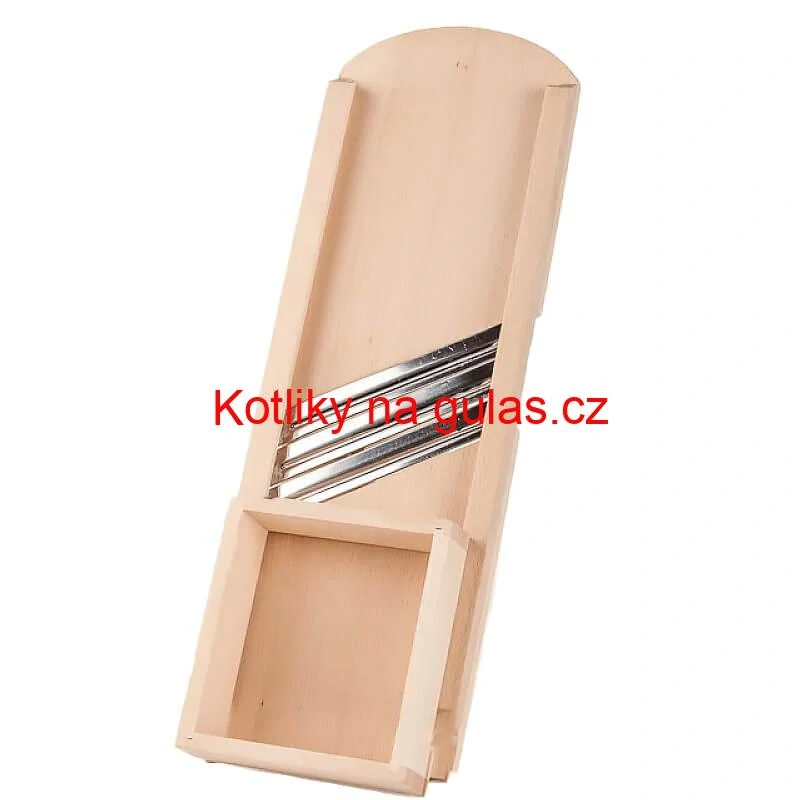 Ruční dřevěný kráječ zelí 3 nože 66 x 24 cm (střední)