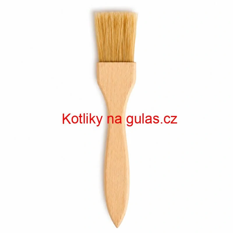 Dřevěný kuchyňský štětec 18 cm