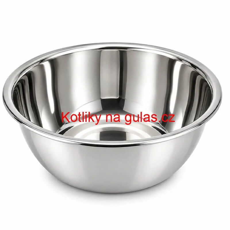 Nerezová kuchyňská mísa 30 cm