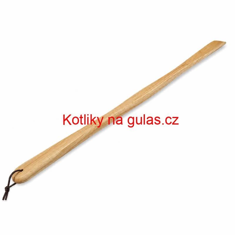 Dřevěná lžíce na boty 74 cm – extra dlouhý dřevěný obouvák