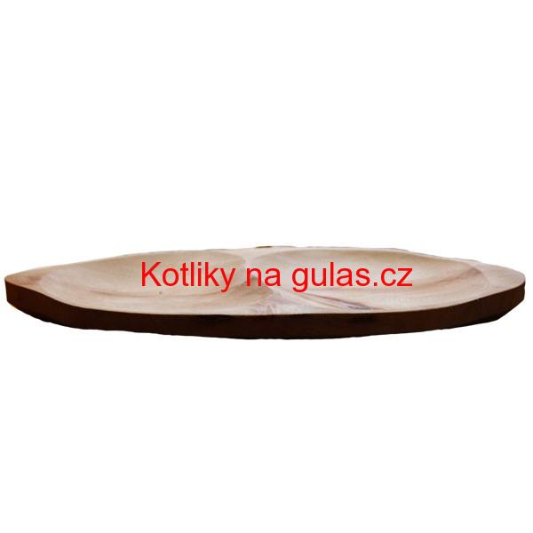 Servírovací dřevěný podnos