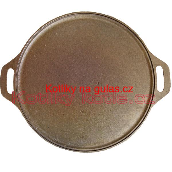 Litinová grilovací pánev s nožičkami