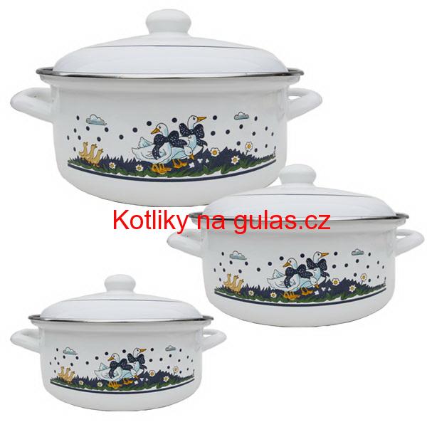 Smaltovaná souprava Classic 3